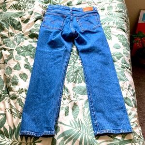 Levi’s Wedgie straight jean/size 27